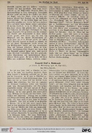 Leopold Graf von Kalckreuth : zu seinem 60. Geburtstag (geb. 15. Mai 1855)