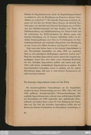 Die deutschen Imperialisten setzen auf den Krieg