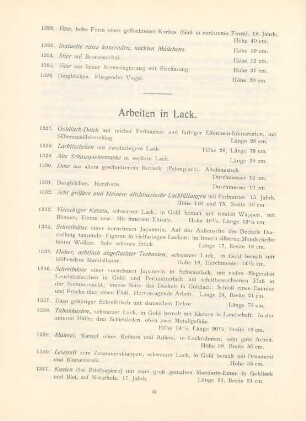 Arbeiten in Lack