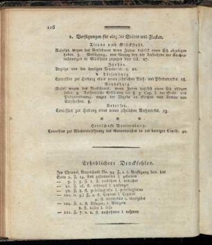 Erheblichere Druckfehler.