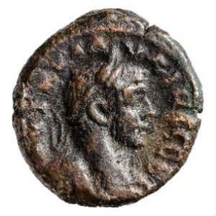 Münze, Tetradrachme, (Geißen); 268 / 269 n. Chr. (SNG)