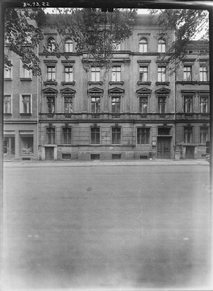 Görlitz-Altstadt, Elisabethstraße 28. Wohnhaus (um 1875). Straßenfront