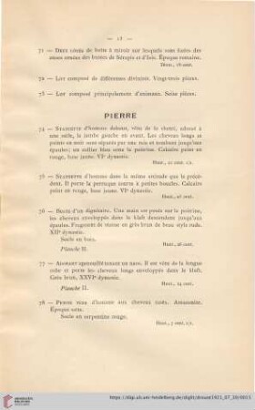 Pierre (Nr. 74 - 99)