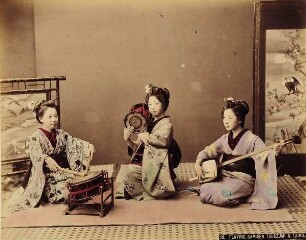 23. Playing Samisen Tsudzumi & Taiko.