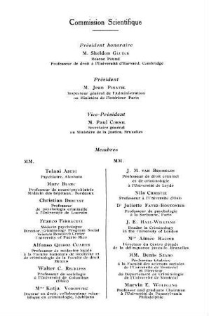 367-368, Membres de la Commission scientifique