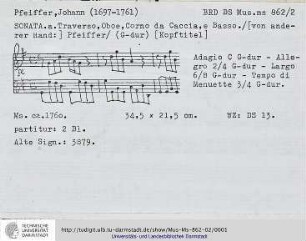 Quartett G-Dur