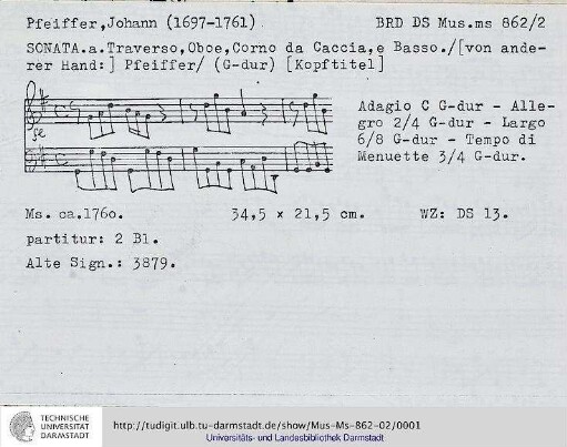Quartett G-Dur