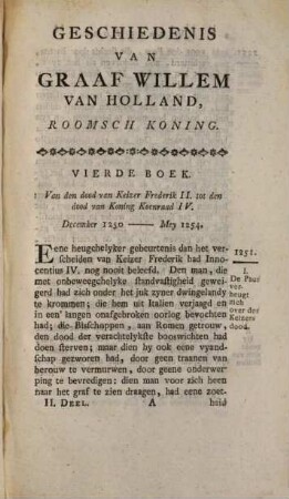 Geschiedenis van Graaf Willem van Holland, Roomsch Koning, 2