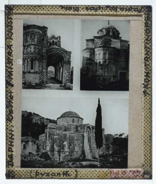 Daphni-Kloster,Istanbul, Pammakaristos-Kirche (Fethiye Camii),Mistra, Pantanassa-Kloster