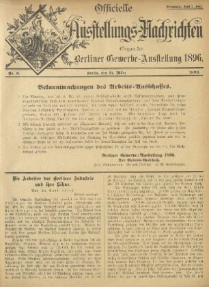 Nr. 8, 21. März 1896