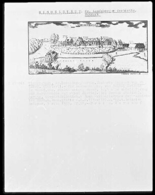 Himmelstädt, Kreis Landsberg/Warthe, Neumark; Ansicht von Nordwesten (ehemaliges Kloster)