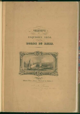 Bords du Rhin : esquisses 1836