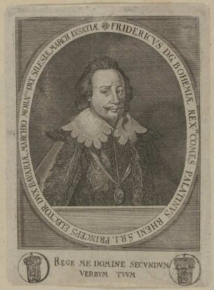 Bildnis des Fridericvs, Kurfürst der Pfalz