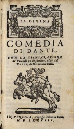 La divina Commedia