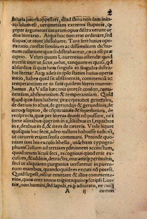 Paraphrasis ... in elegantiarum libros Lucent. Vallae