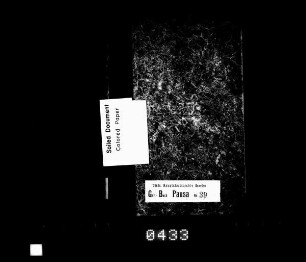 Kaufbuch für Parzellen des ehemaligen Kammervorwerks Mittelhöhe bei Pausa