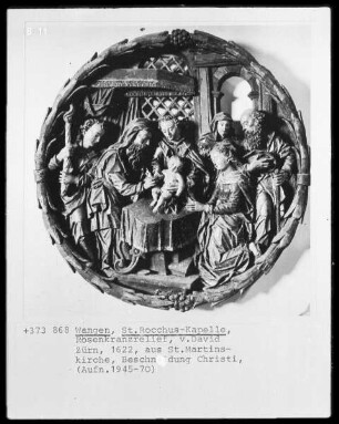 Rosenkranzrelief: Beschneidung Christi