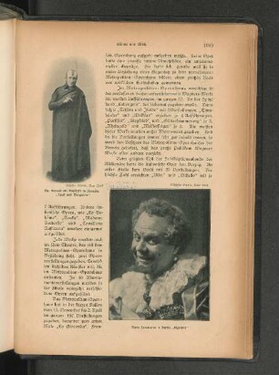 Mr. Renaud als Mephisto in Gounods "Faust und Margarete"