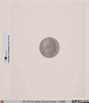 Bildnis Walter Scott (1820 Sir)