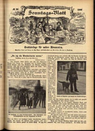 Ausgabe vom Sonntag, den 20. Juni 1909.