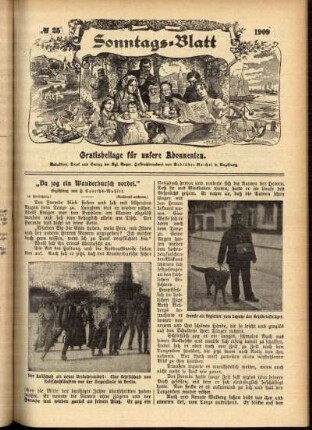 Ausgabe vom Sonntag, den 20. Juni 1909.