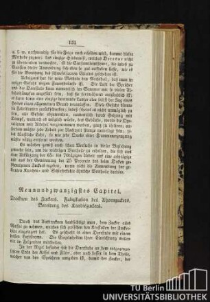 Neunundzwanzigstes Capitel