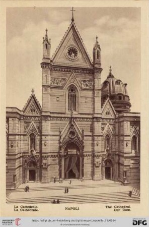 Napoli – La Cattedrale. – La Cathédrale. – The Cathedral. – Der Dom.