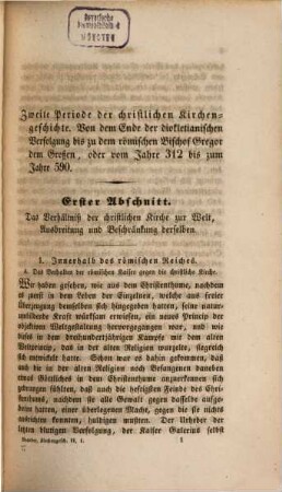 Allgemeine Geschichte der christlichen Religion und Kirche, 2,3. Welche die Kirchengeschichte von Constantin d. G. bis auf Gregor d. G. enthält