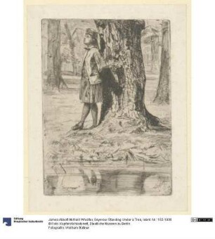 Seymour Standing Under a Tree