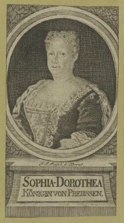 Bildnis von Sophia Dorothea, Königin von Preußen