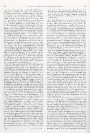 540-541 [Rezension] Schauf, Heribert, Das Leitungsamt der Bischöfe