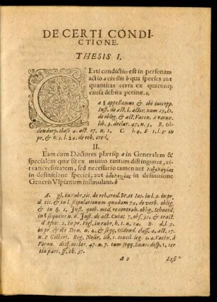 De Certi Condictione.