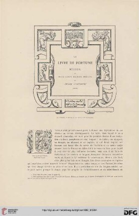 8: Le Livre de Fortune recueil de deux cents dessins inédits de Jean Coussin, [2]