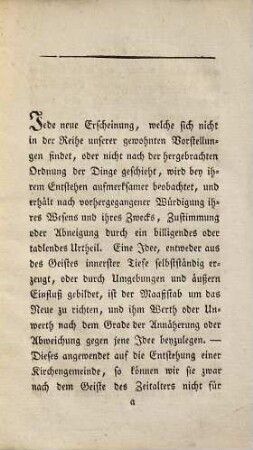 Ueber das Wesen der Kirche : als Einladung zu der auf das hohe Namensfest Ihrer Majestät der Königin von Bayern festgesetzten Eröffnung des protestantischen Gottesdienstes in Bamberg