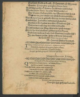 Tempore nos orimur, mox orti, tempore parvo [...]