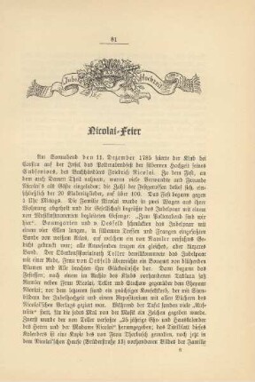 Nicolai-Feier