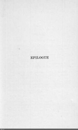 Epilogue