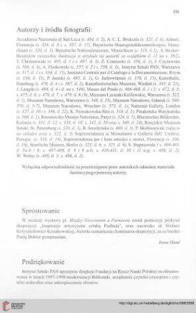 Autorzy i źródła fotografii