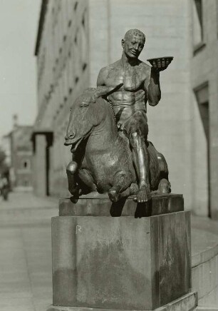 Bacchus auf trunkenem Esel