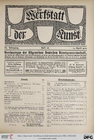 Heft 28 (11. April 1910)
