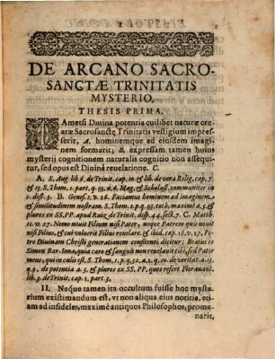 Arcanvm Beatissimae Trinitatis Mysterivm