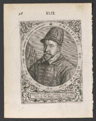 Porträt Philippe de Monte (1521-1603)