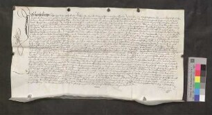 Hans Kreps, Untervogt zu Binzen, urkundet, daß Bernhard Kreps zu Binzen vom Kloster Wittlicken 30 Pfund Stäbler geliehen hat.