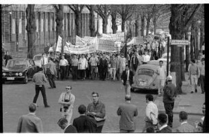 Kleinbildnegativ: Demonstration, 1968