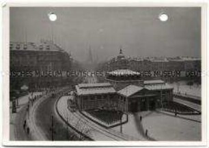 Berlin, Charlottenburg, Wittenbergplatz und Tauentzienstraße
