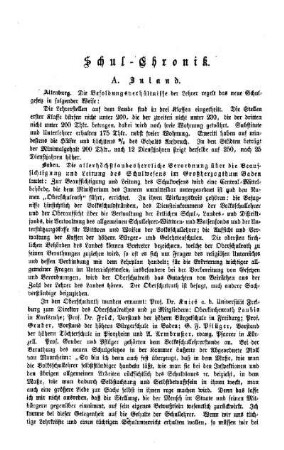 Schul-Chronik