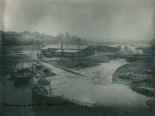 Talsperre Muldenberg bei Grünbach im Vogtland, Deutschland, 1923