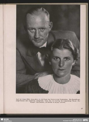 [Doppelbildnis Mann und Frau]