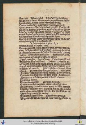 De homine atque eius origine et sexu et de familia