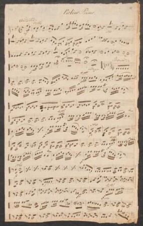 [Stimmen zu:] Andante et Polonaise; cl, orch; B-Dur